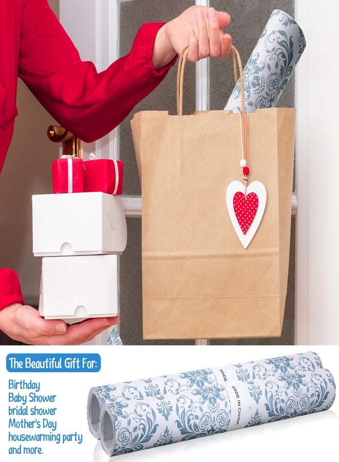 Fainne 24 Sheets Scented Drawer Liners for Dresser 15.7 x 22.8 Inch Lavender Drawer Paper Non Adhesive Liners Dresser Scented Floral Print Fragrant for Kitchen Cabinet Shelf Closet(Vivid Style) - Image 4